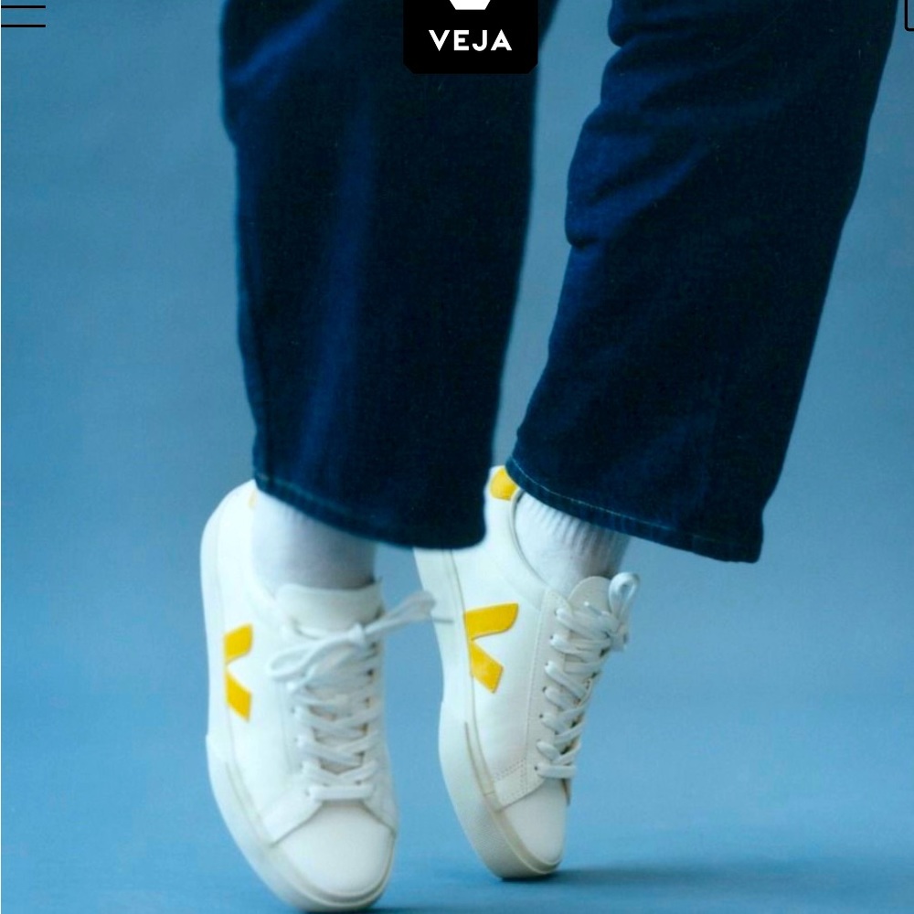 Veja campo chromefree leather gym shoe size 9